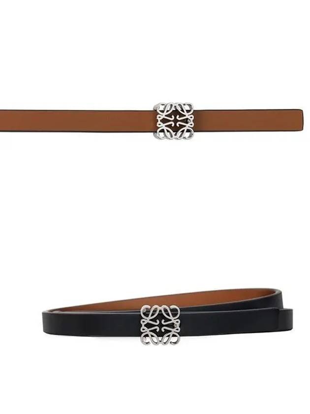 Tan Anagram Cube Reversible Belt Black - LOEWE - BALAAN 2