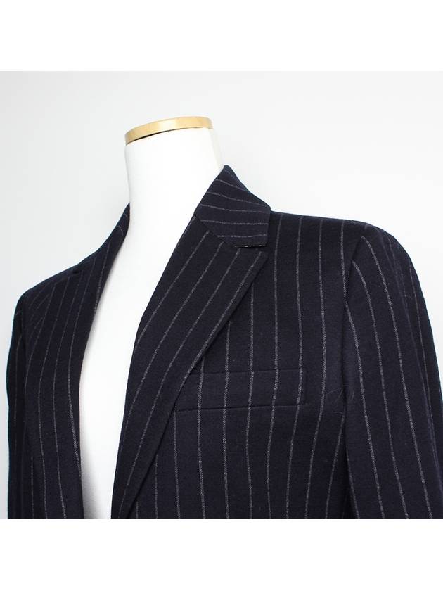 Wool cotton pinstripe jacket 55 66 - ETRO - BALAAN 4