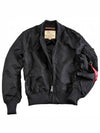 MA 1 TT Jacket Black - ALPHA INDUSTRIES - BALAAN 1