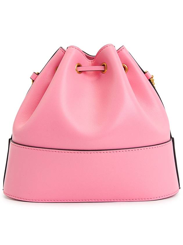 V Logo Signature Women's Chain Bucket Bag P0T83HPF ZQQ - VALENTINO - BALAAN 3