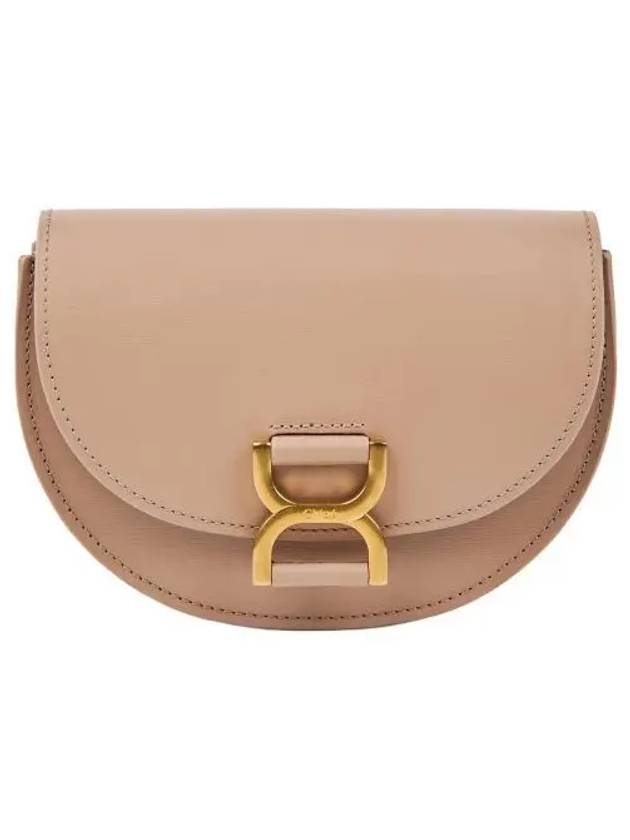 Marcie Leather Mini Cross Bag Beige - CHLOE - BALAAN 2