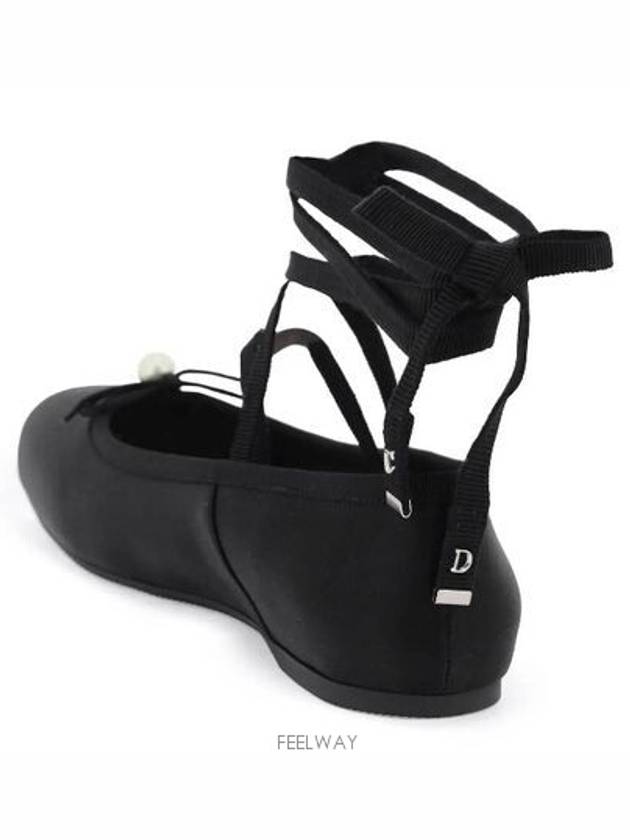 D Joy Ballerina Flat Black - DIOR - BALAAN 5