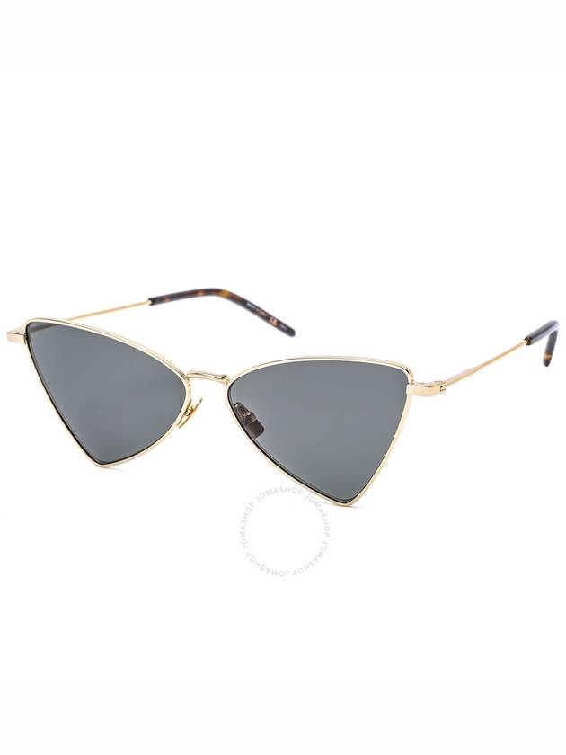 Saint Laurent Grey Geometric Unisex Sunglasses SL 303 JERRY 004 58 - SAINT LAURENT - BALAAN 1