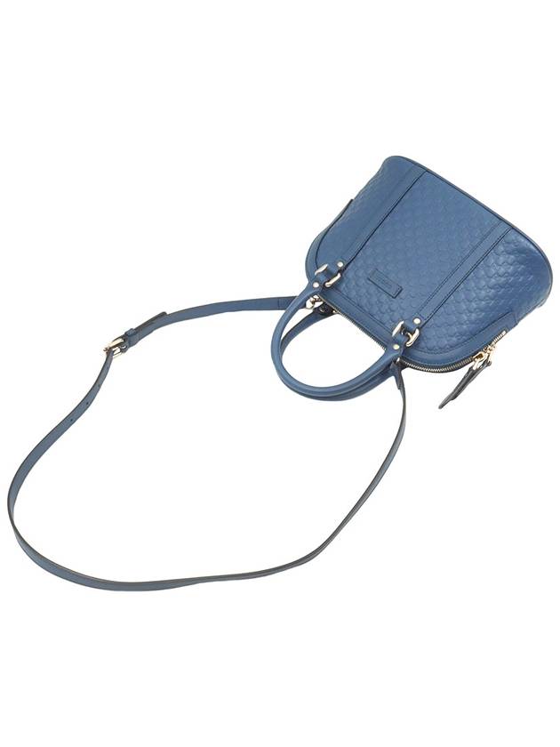 Blue Micro Seama Mini Dome 2WAY 449654 - GUCCI - BALAAN 6