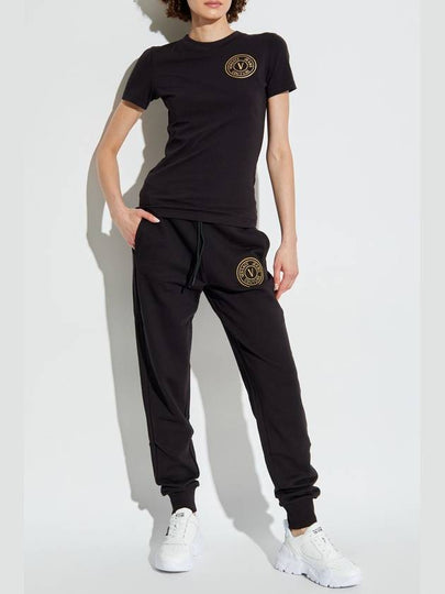 Versace Jeans Couture Sweatpants, Women's, Black - VERSACE - BALAAN 2