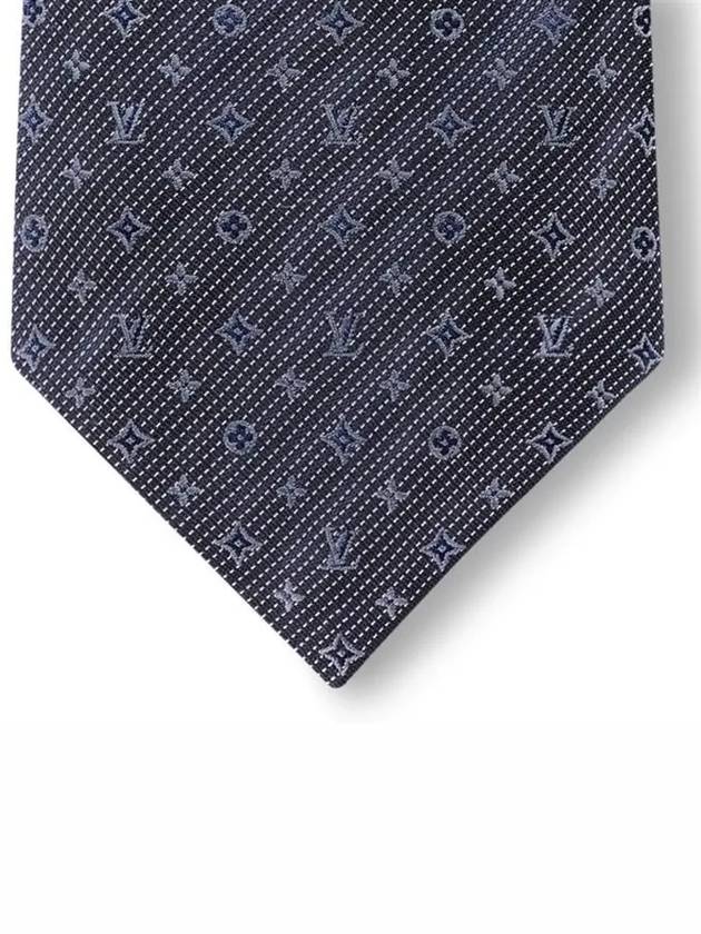 Monogram Classic Tie Grey - LOUIS VUITTON - BALAAN 7