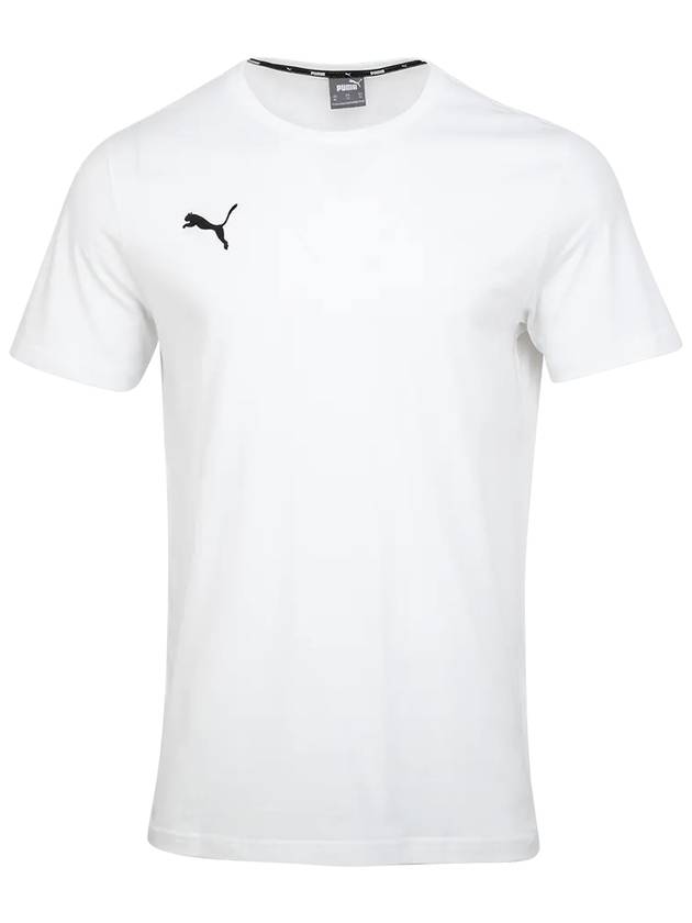 Team Goal 23 Casual Short Sleeve T-Shirt White - PUMA - BALAAN 2