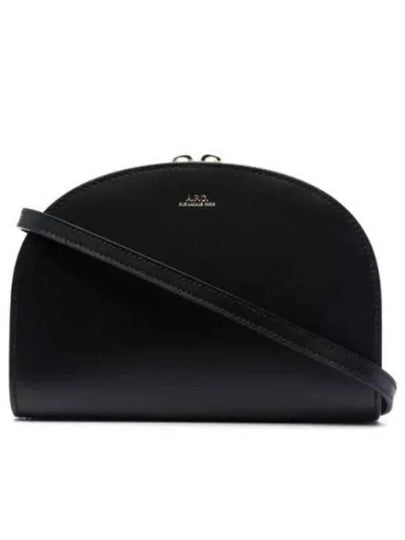 Demi Lune Half Moon Cross Bag Black - A.P.C. - BALAAN 2