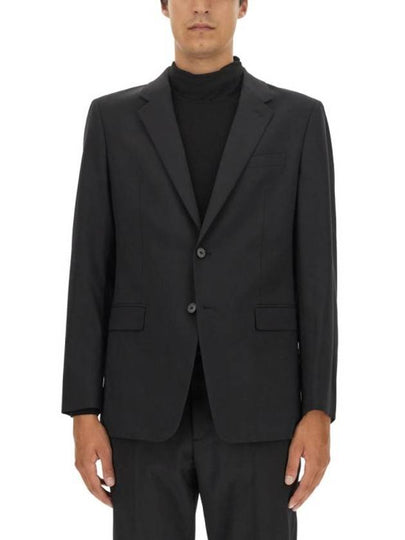 Single-Breasted Jacket Black - THEORY - BALAAN 2