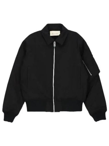 arch logo bomber jacket black - 1017 ALYX 9SM - BALAAN 1