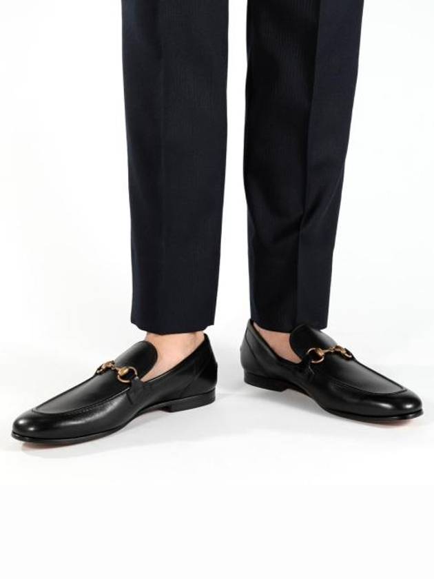 Jordaan Leather Loafers Black - GUCCI - BALAAN 6