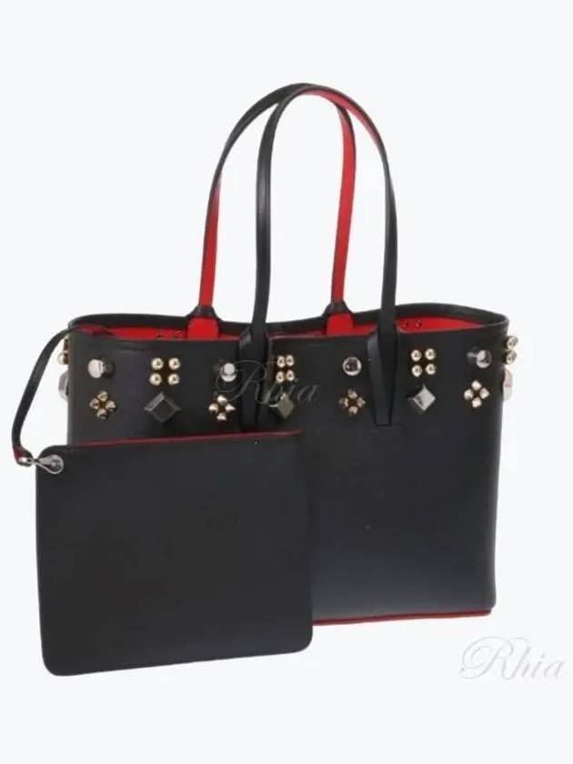 Cavata Tote Bag Black - CHRISTIAN LOUBOUTIN - BALAAN 2