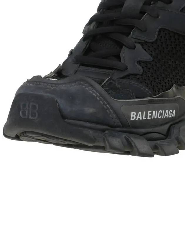 Track 3 Low-Top Sneakers Black - BALENCIAGA - BALAAN 7