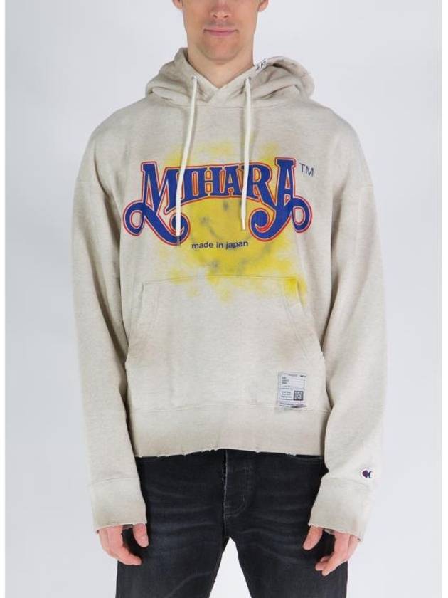 Hooded Sweatshirt J10HD512 WHITE - MAISON MIHARA YASUHIRO - BALAAN 4