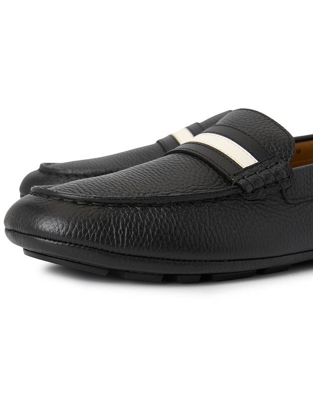 Curves Driver Leather Loafer 6304669 - BALLY - BALAAN 8