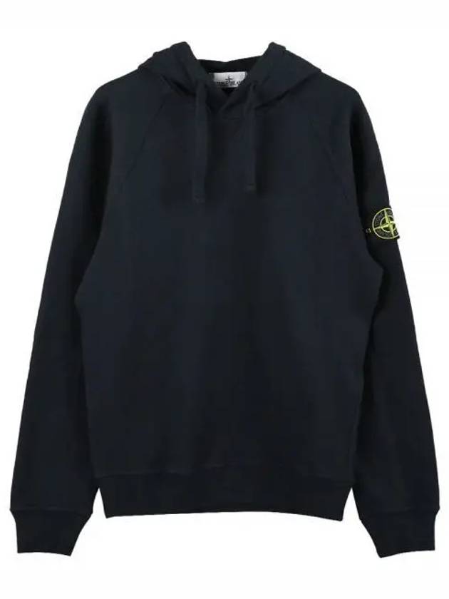 Men's Waffen Patch OLD Treatment Cotton Hoodie Navy - STONE ISLAND - BALAAN 2