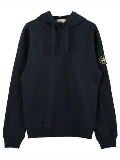 Men's Waffen Patch OLD Treatment Cotton Hoodie Navy - STONE ISLAND - BALAAN 2