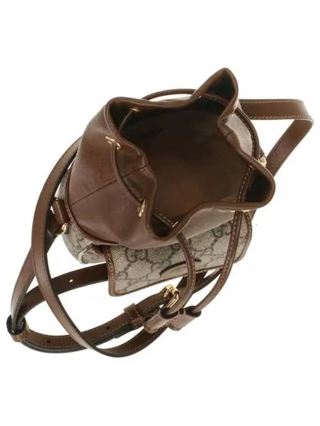 GG Interlocking G Mini Bucket Bag Beige - GUCCI - BALAAN 5