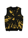 Collision Vest Unisex Graphic Knit Vest Yellow - PHOS333 - BALAAN 1