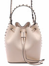 Women's Rockstud Bucket Tote Shoulder Bag (3W0B0L31 VSF I16 23F) - VALENTINO - BALAAN 2