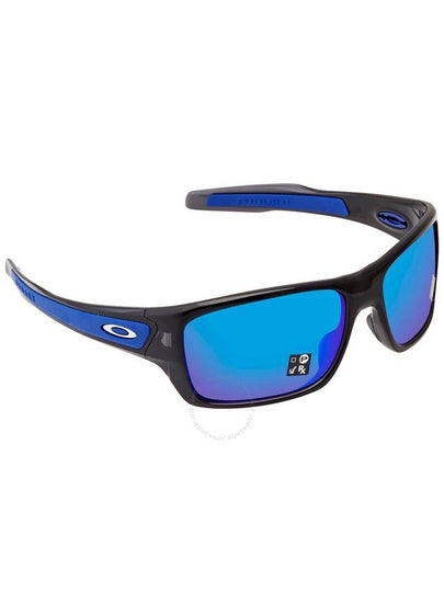 Oakley Turbine Prizm Sapphire Wrap Men's Sunglasses OO9263 926356 65 - OAKLEY - BALAAN 2