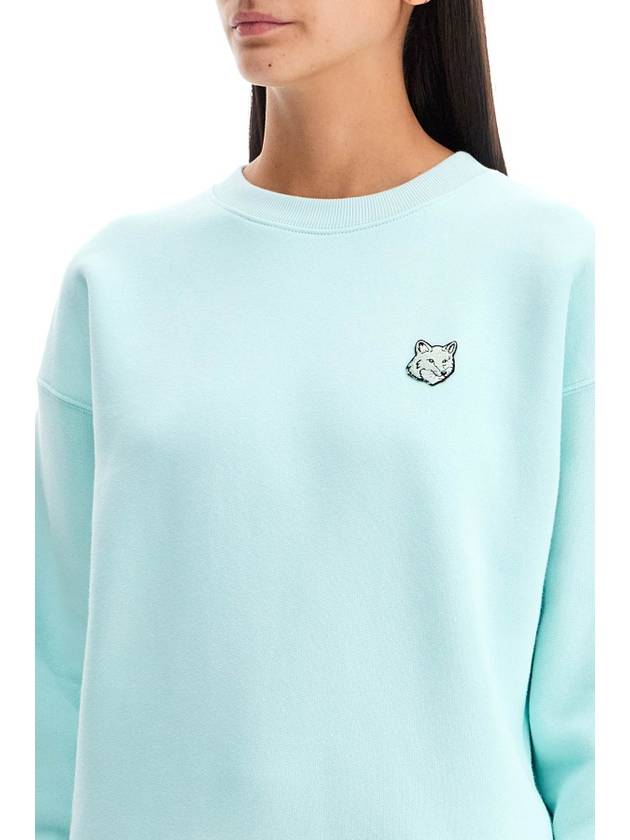 Fox Head Patch Regular Sweatshirt Black - MAISON KITSUNE - BALAAN 5