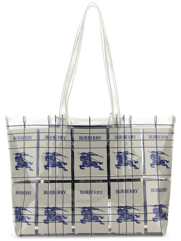 EKD Label Tote Bag White - BURBERRY - BALAAN 2