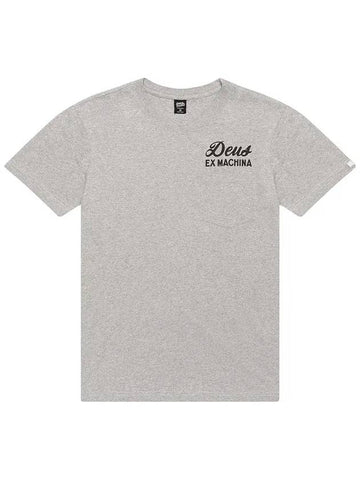 Deus Men s Venice Address Short Sleeve Gray T DMS41065A GRM - DEUS EX MACHINA - BALAAN 1