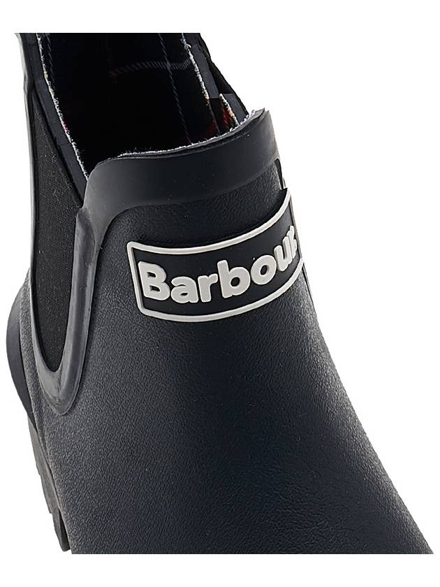 Wilton Wellington Chelsea Rain Boots Black - BARBOUR - BALAAN 9