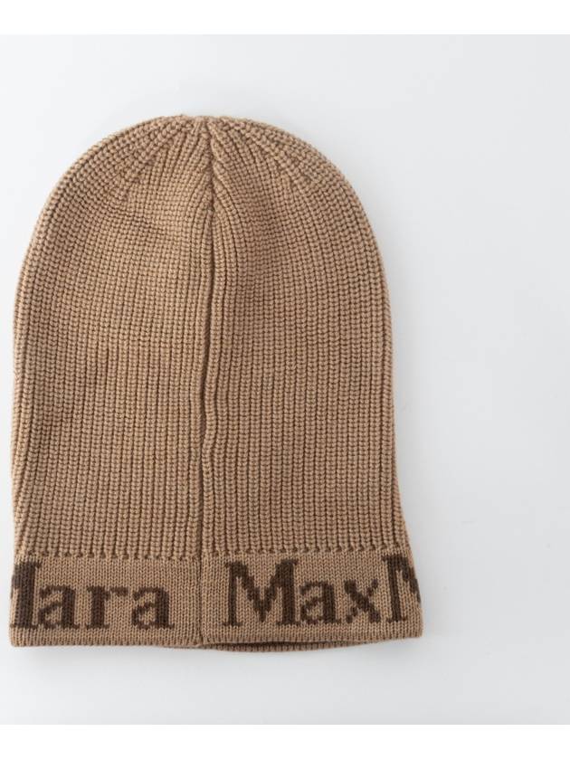 ODE Wool Balaclava Hat CAMEL 45760224 - MAX MARA - BALAAN 1