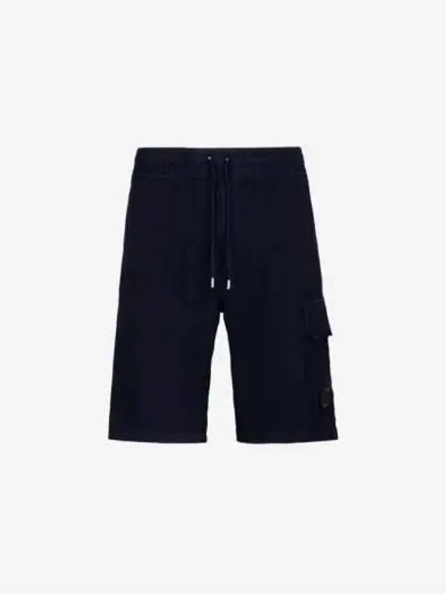 Lens Banding Cargo Shorts Navy - CP COMPANY - BALAAN 3