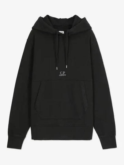 Logo Hoodie Black - CP COMPANY - BALAAN 2