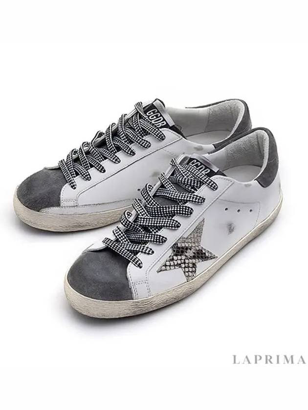 Superstar Python Low Top Sneakers White - GOLDEN GOOSE - BALAAN 4