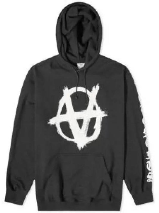 Anarchy Logo Hoodie UE64HD700BW 1209562 - VETEMENTS - BALAAN 1