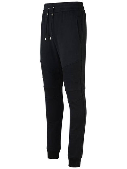 Balmain 'Jogger' Black Cotton Pants - BALMAIN - BALAAN 2