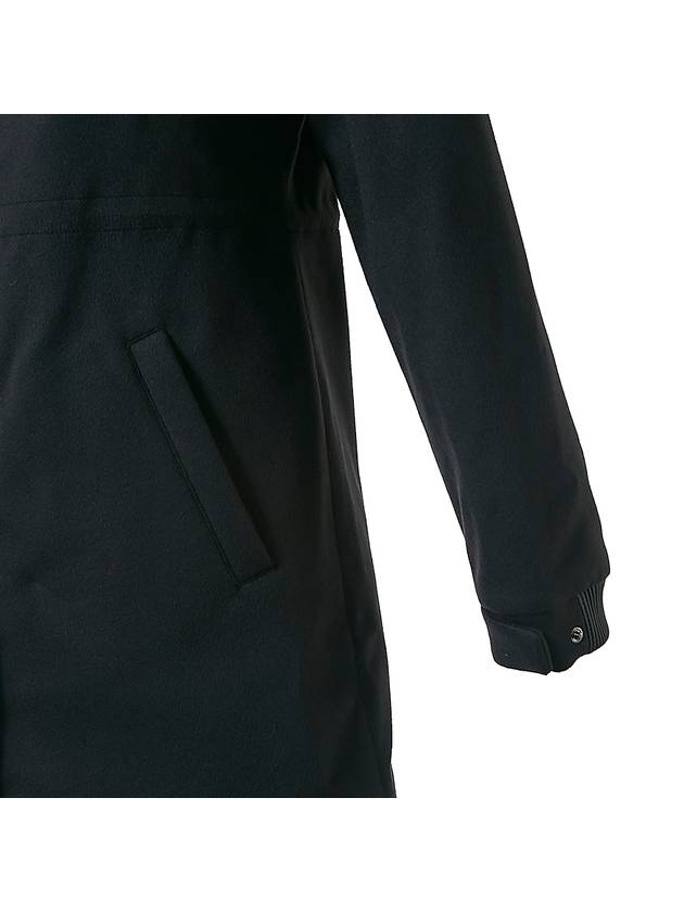 Cashmere Storm System Icery Long Parka Black - LORO PIANA - BALAAN 8