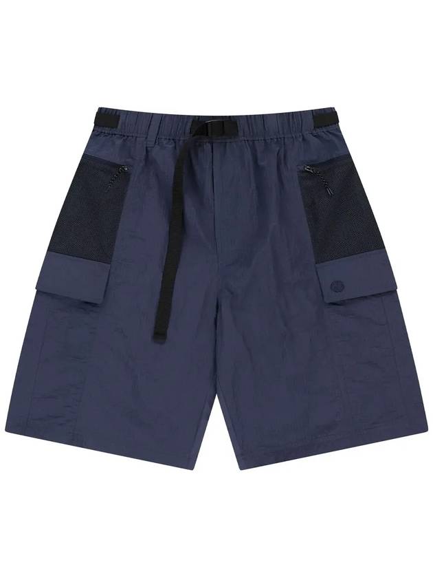 OG nylon mix belted shorts navy - OFFGRID - BALAAN 1