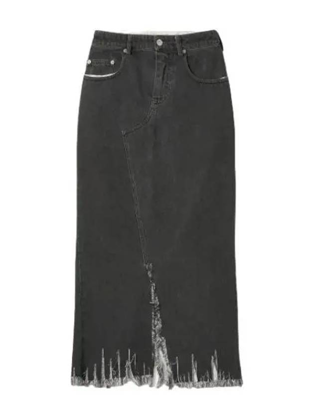 denim skirt gray - MARNI - BALAAN 1