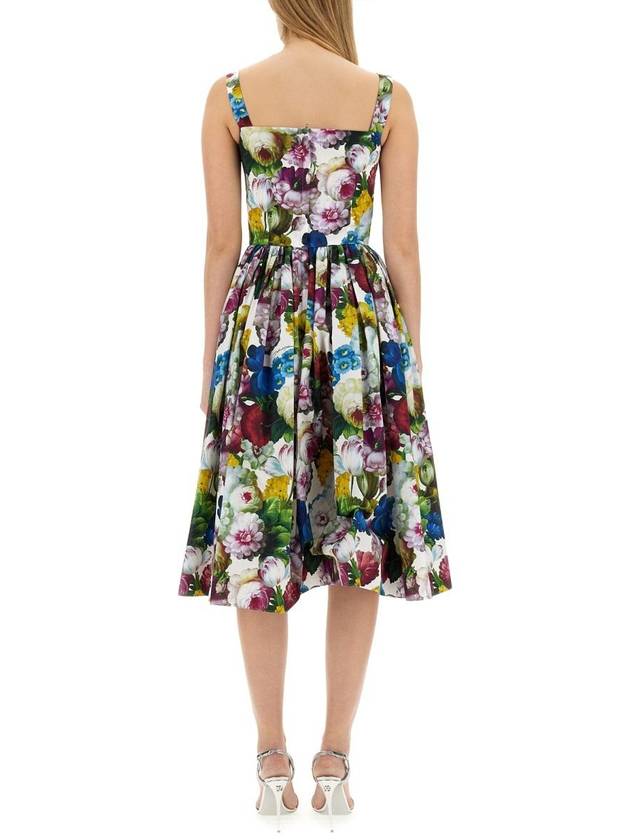 Midi Dress F6ZT0T HS5Q2HA4YF MULTICOLOUR - DOLCE&GABBANA - BALAAN 4