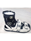 Coco Camellia White Velcro Sandals 235mm G35927X56877 - CHANEL - BALAAN 10