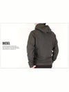 Men Hoodie Mohawk Khaki 5CN - DIESEL - BALAAN 4