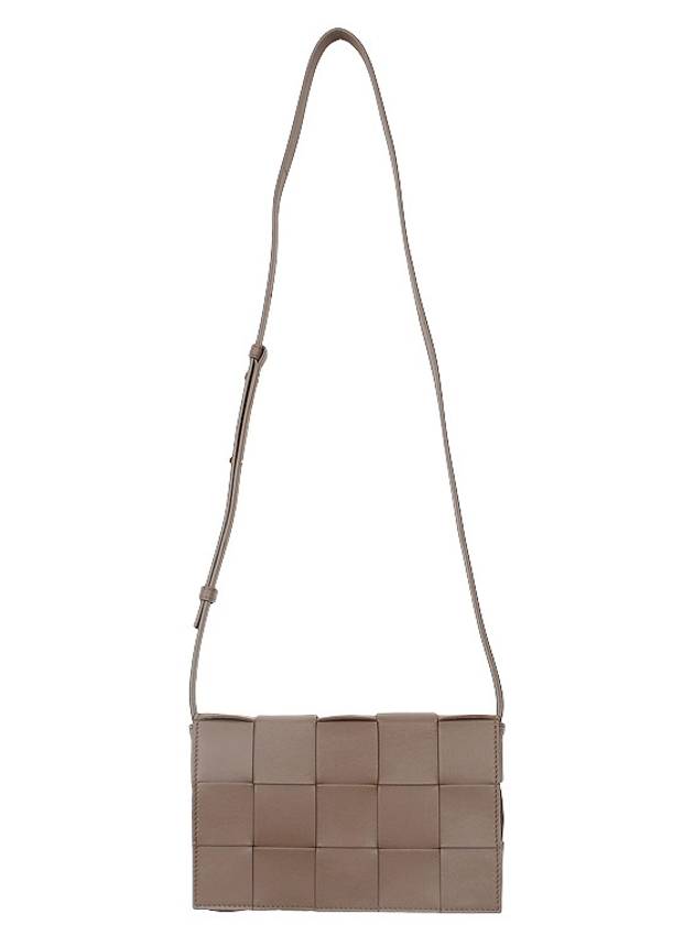 Intrecciato Cassette Cross Bag Dove Grey - BOTTEGA VENETA - BALAAN 4