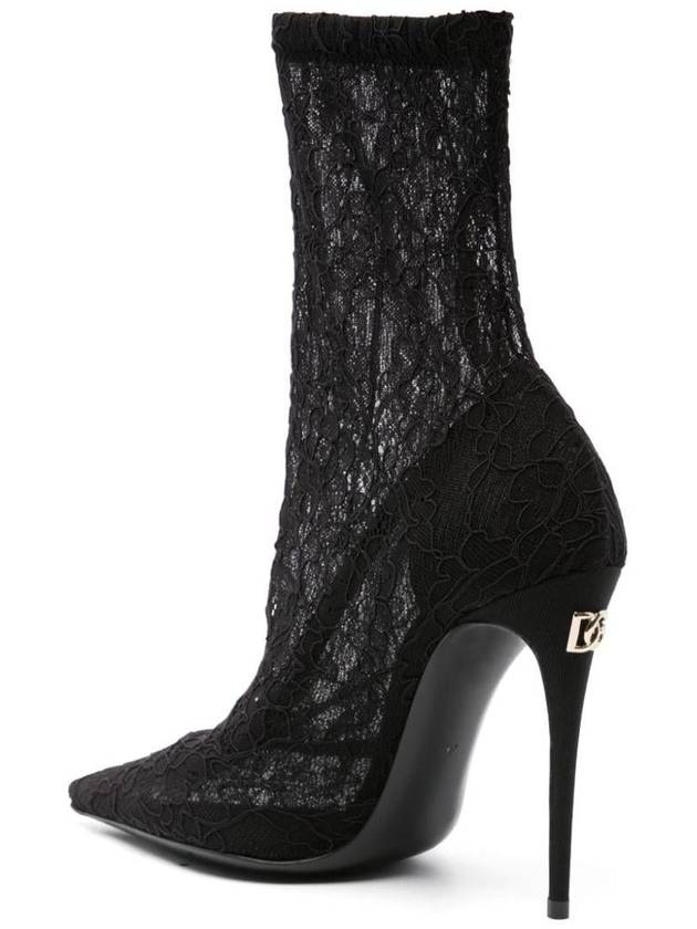 23 fw CORDONETTO Lace Ankle Boots Dolce GABBANA CT0959 AP739 8B956 B0230744622 - DOLCE&GABBANA - BALAAN 6