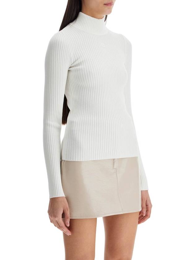 Funnel Neck Knit Top PERMPU022FI0001 - COURREGES - BALAAN 3