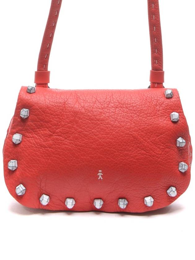 Women's DEA BORCHIE Crossbag BD3150_ROSSO_17S - HENRY BEGUELIN - BALAAN 1