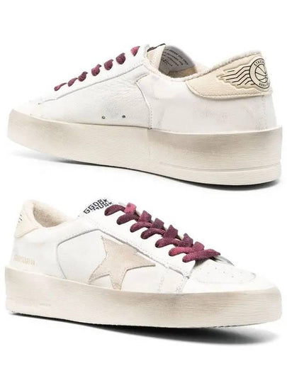 Stardan Leather Low Top Sneakers White - GOLDEN GOOSE - BALAAN 2