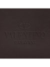 logo identity clutch bag brown - VALENTINO - BALAAN.