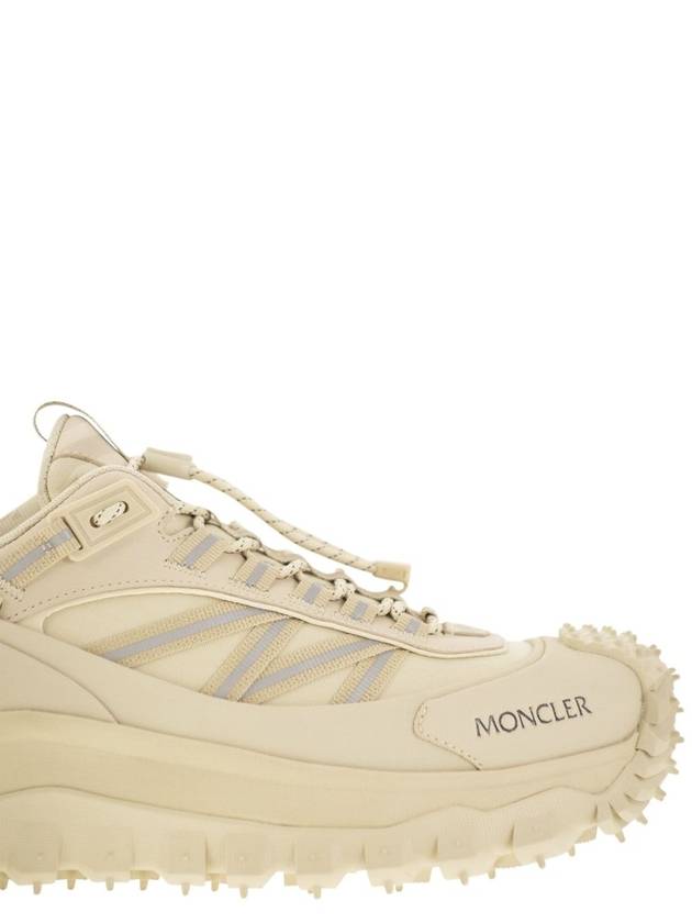 Logo low top sneakers beige - MONCLER - BALAAN 7