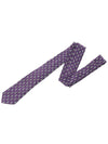 Paisley Jacquard Silk Tie Purple - ETRO - BALAAN 4