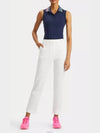 Women's Lux 4 Way Stretch Twill Straight Pants Snow - G/FORE - BALAAN 3